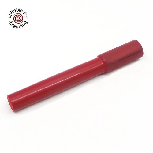 Solid Red Red - ebonite rod